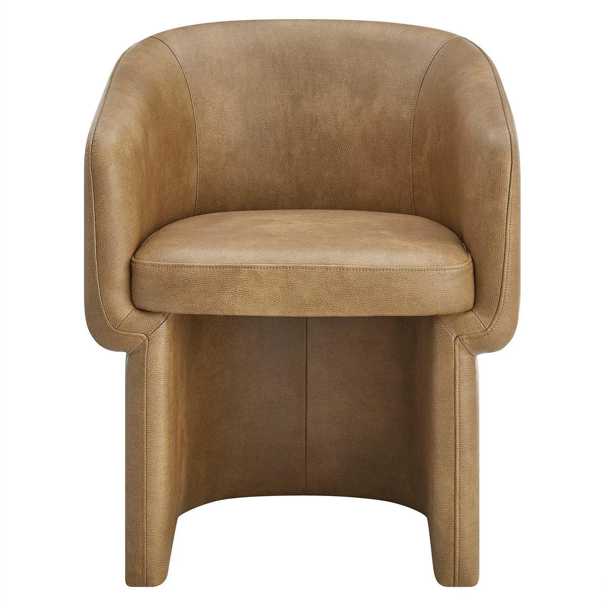 Verity Barrel Back Vegan Leather Dining Chair by Modway by HouseOfZazla