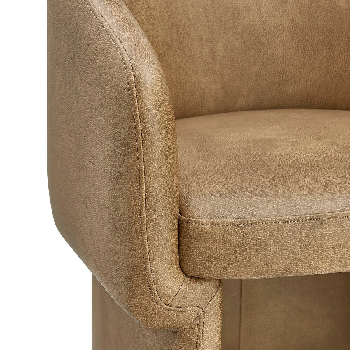 Verity Barrel Back Vegan Leather Dining Chair by Modway by HouseOfZazla