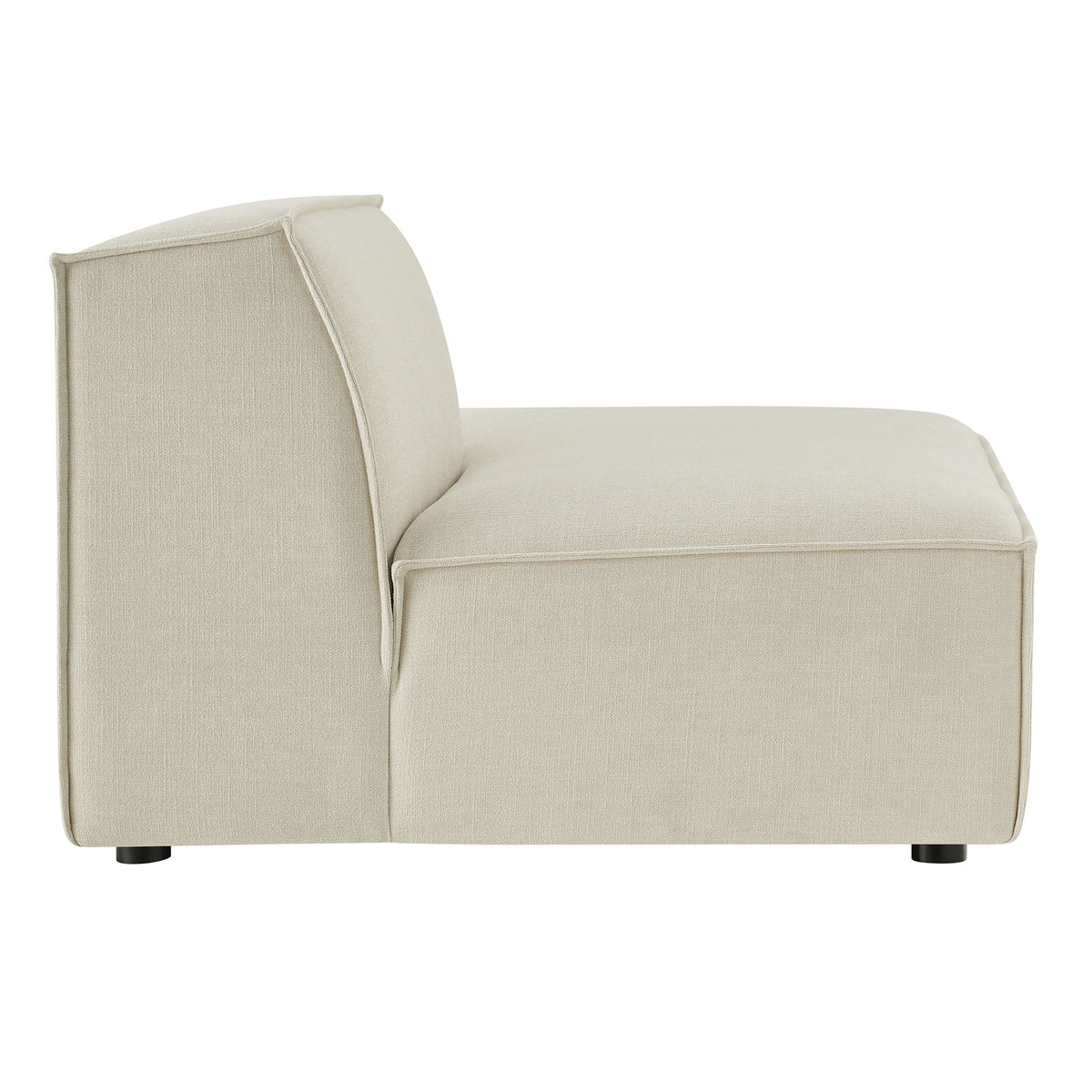 Restore Performance Fabric Upholstered Right-Facing Armless Modular Chaise by Modway, photo 5 of 41