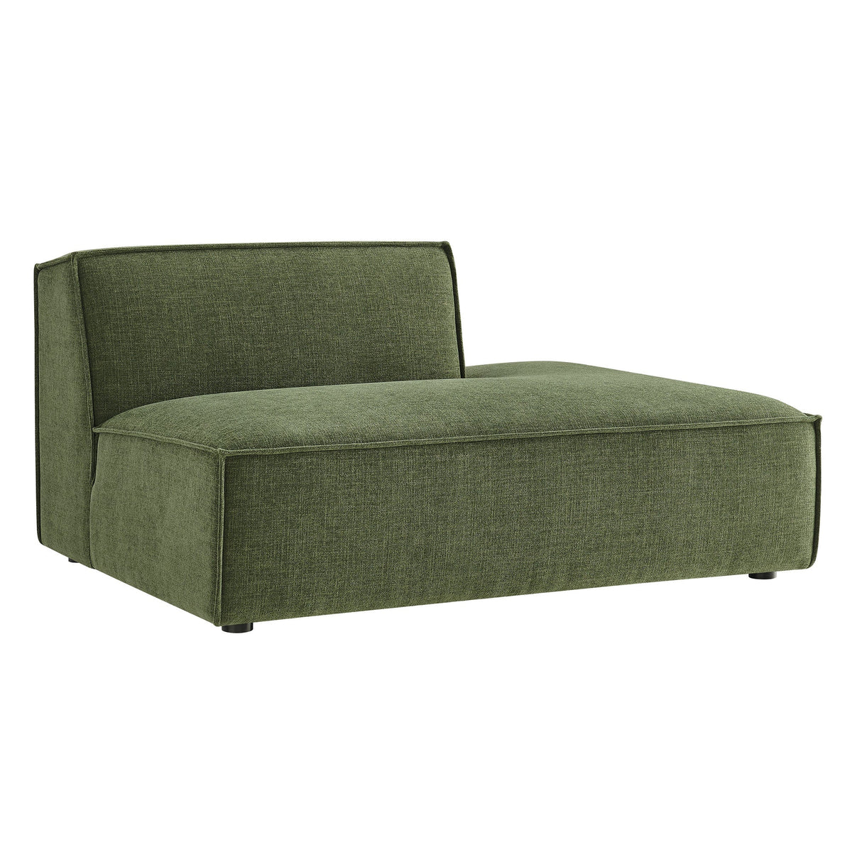 Restore Performance Fabric Upholstered Right-Facing Armless Modular Chaise by Modway, photo 11 of 41