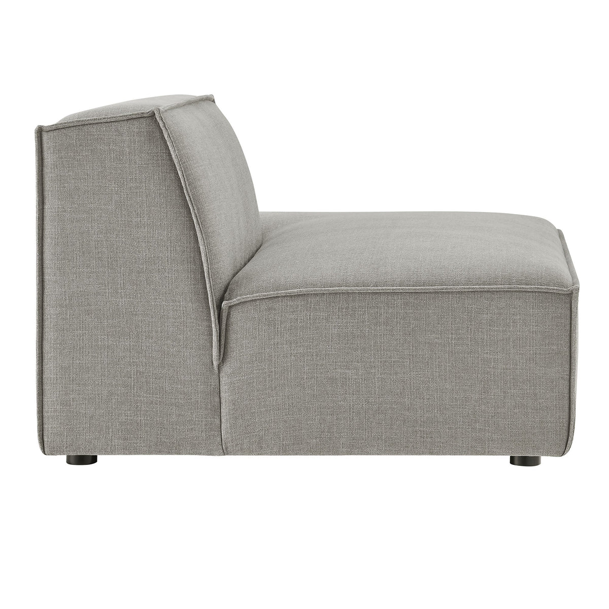 Restore Performance Fabric Upholstered Right-Facing Armless Modular Chaise by Modway, photo 35 of 41