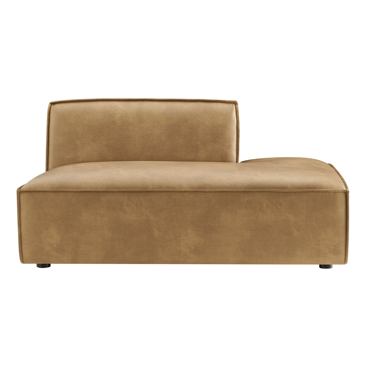 Restore Vegan Leather Right-Facing Armless Modular Chaise by Modway, photo 15 of 18