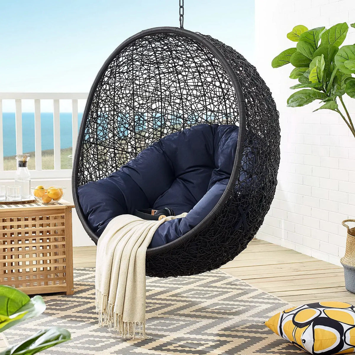 Encase Swing Outdoor Patio Lounge Chair by Modway by HouseOfZazla
