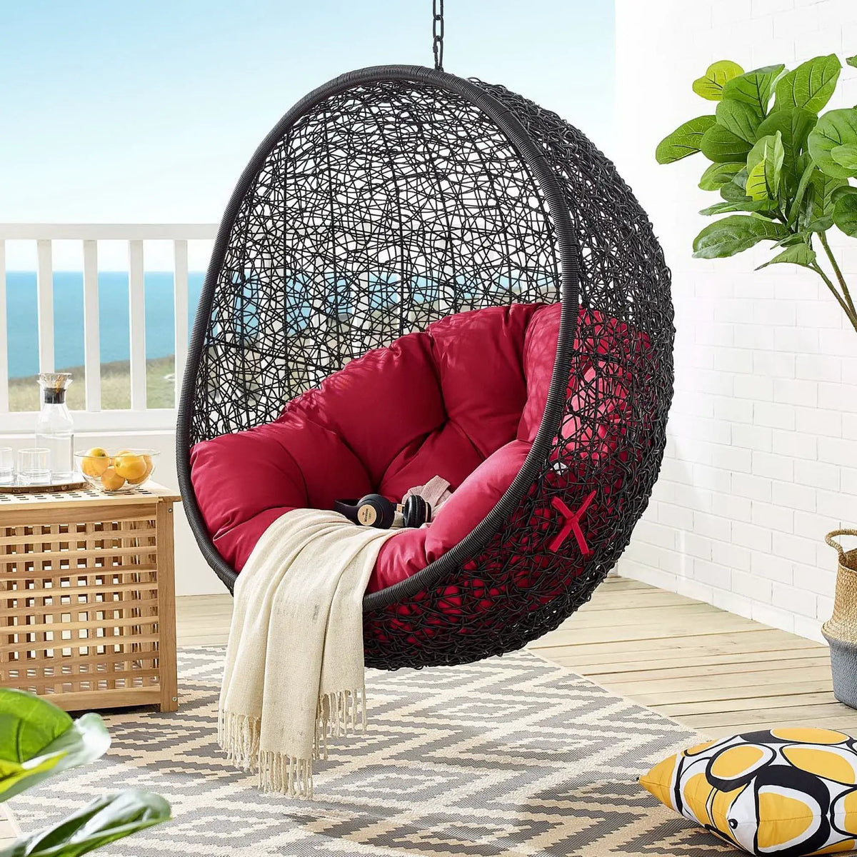 Encase Swing Outdoor Patio Lounge Chair by Modway by HouseOfZazla