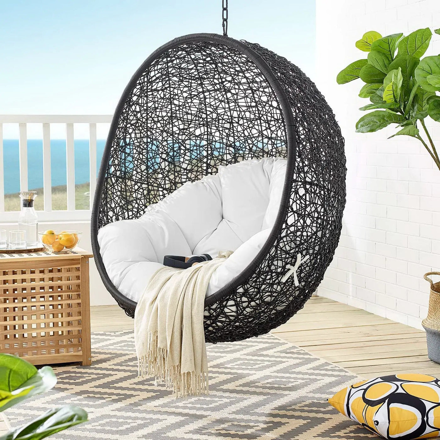 Encase Swing Outdoor Patio Lounge Chair by Modway by HouseOfZazla