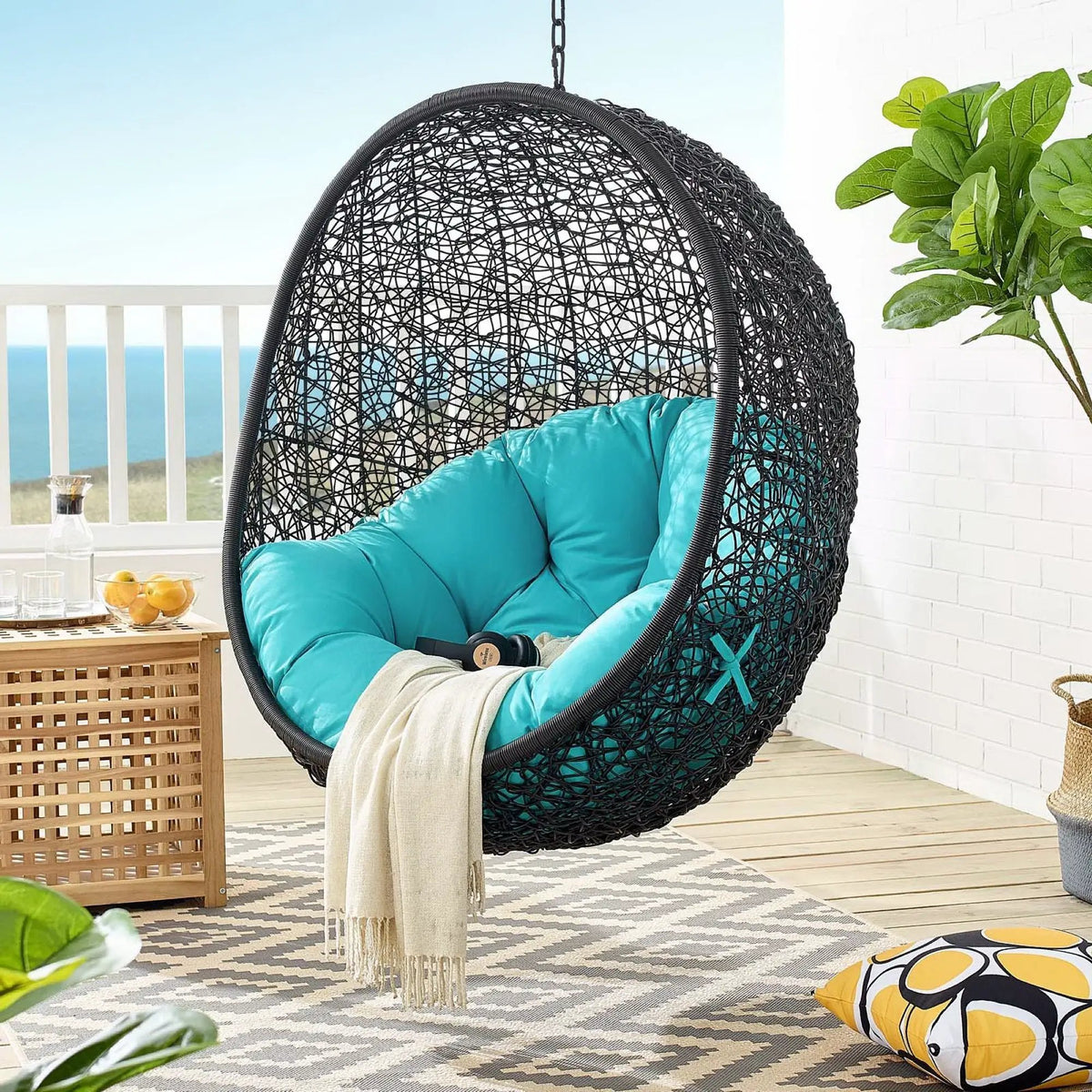 Encase Swing Outdoor Patio Lounge Chair by Modway by HouseOfZazla