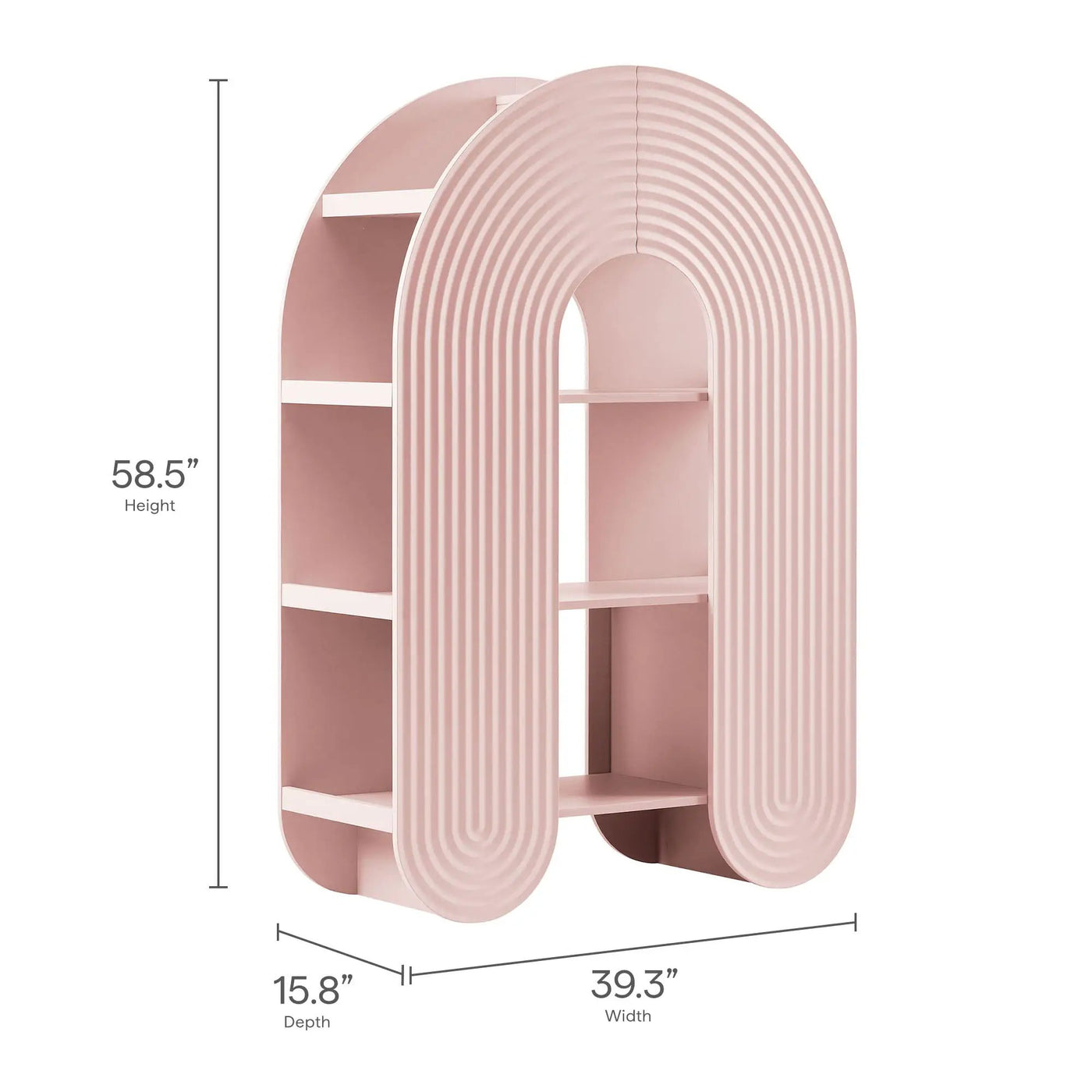 Daydream 58" Arched Bookshelf by Modway by HouseOfZazla