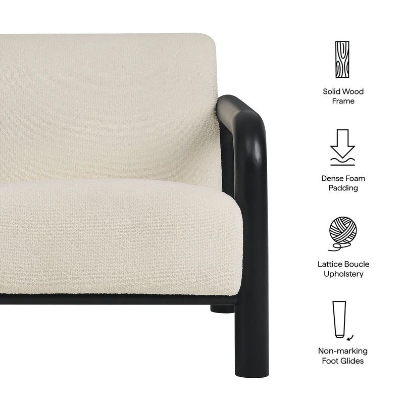 Sereno Boucle Accent Chair by Modway by HouseOfZazla