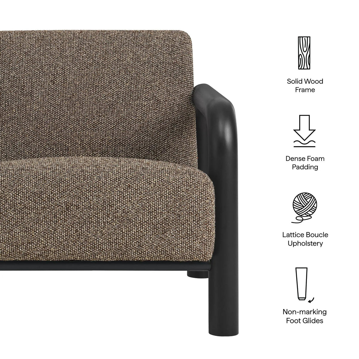 Sereno Boucle Accent Chair by Modway by HouseOfZazla