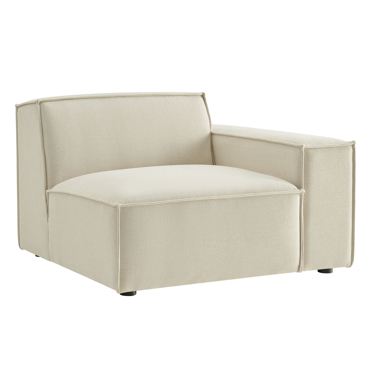 Restore Performance Fabric Upholstered Right-Facing Modular Lounge Chair by Modway
