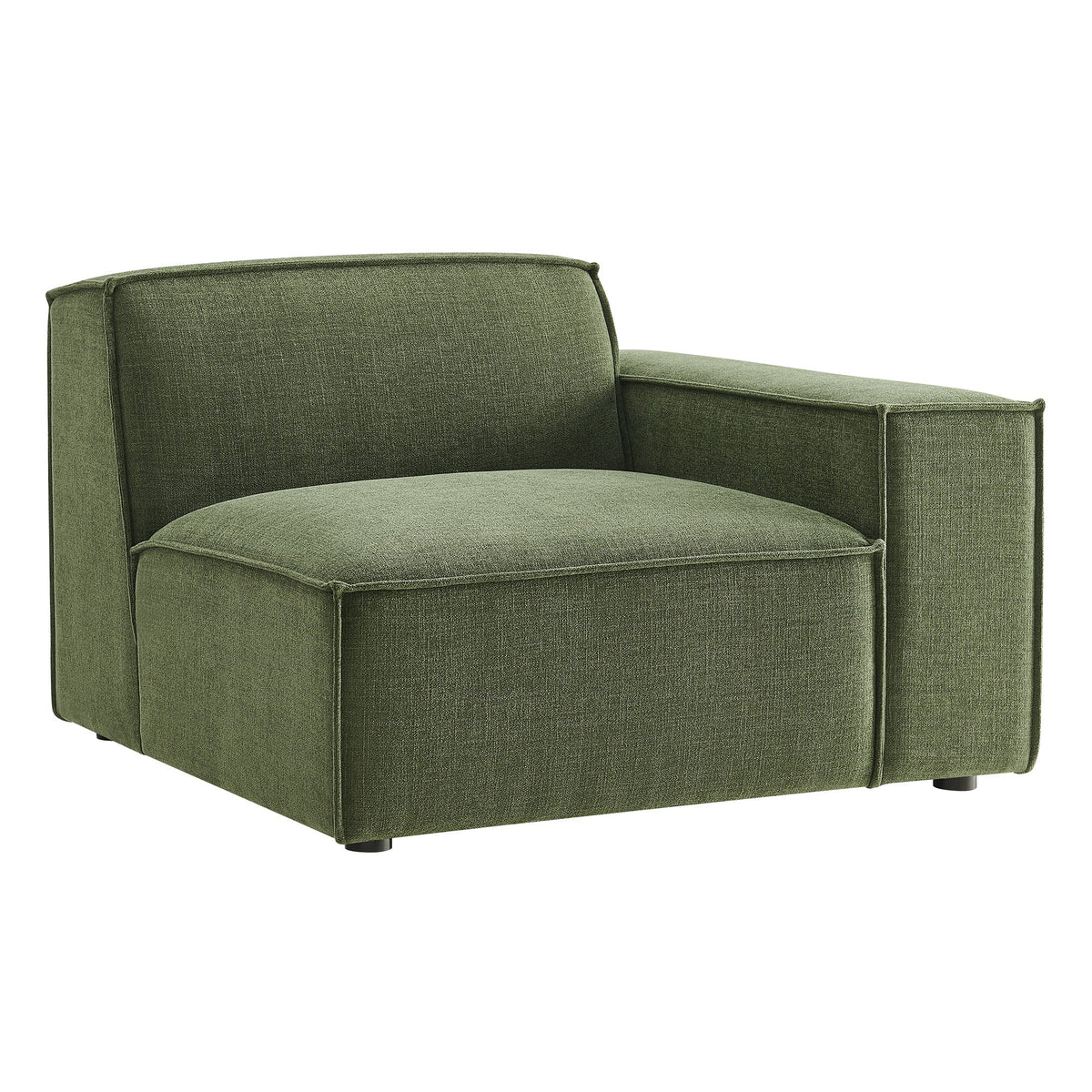 Restore Performance Fabric Upholstered Right-Facing Modular Lounge Chair by Modway, photo 11 of 41