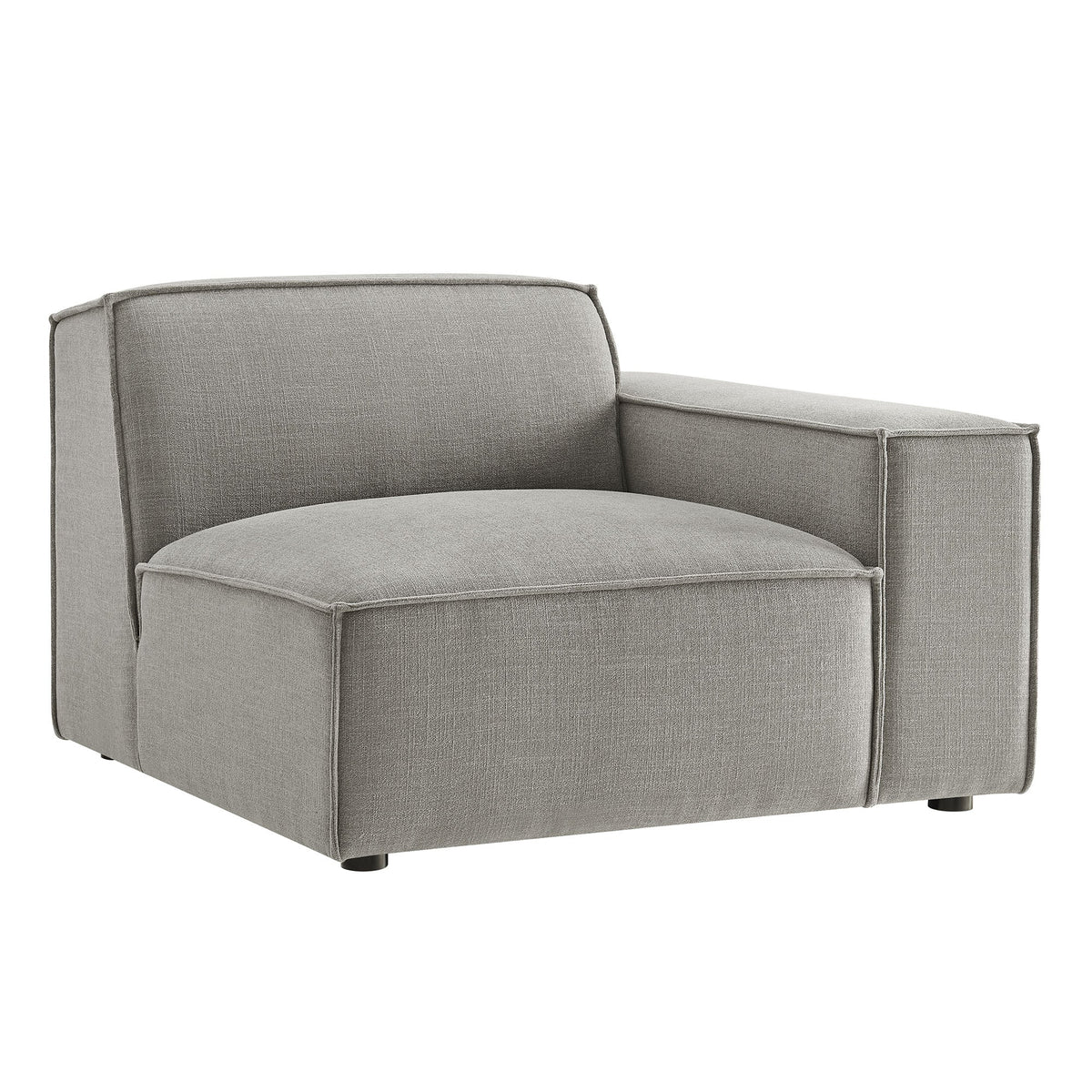 Restore Performance Fabric Upholstered Right-Facing Modular Lounge Chair by Modway, photo 31 of 41