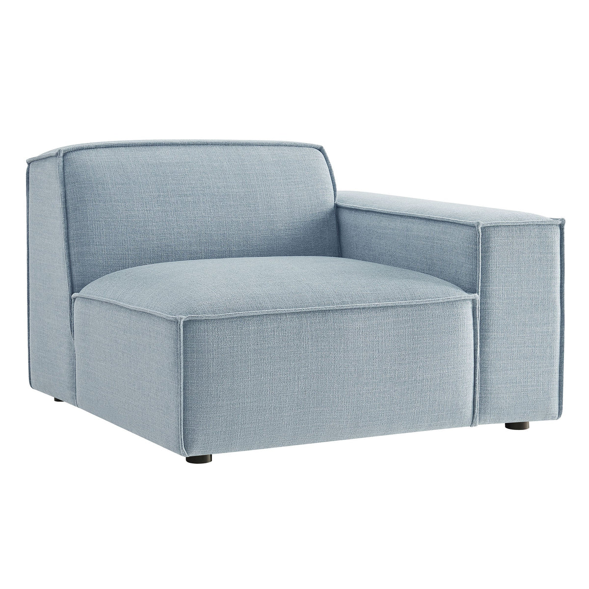 Restore Performance Fabric Upholstered Right-Facing Modular Lounge Chair by Modway, photo 41 of 41