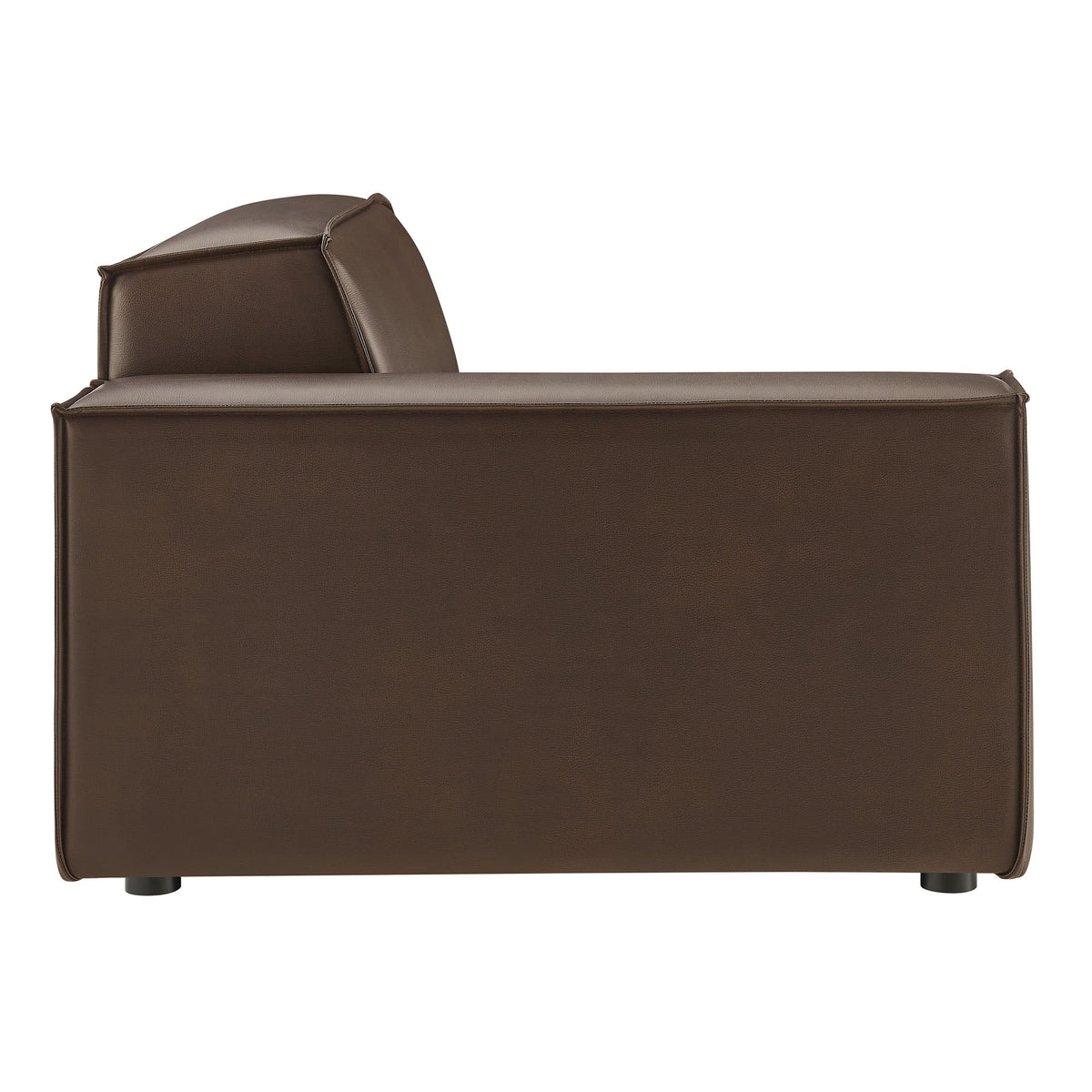 Restore Vegan Leather Left-Facing Modular Lounge Chair by Modway, photo 4 of 18