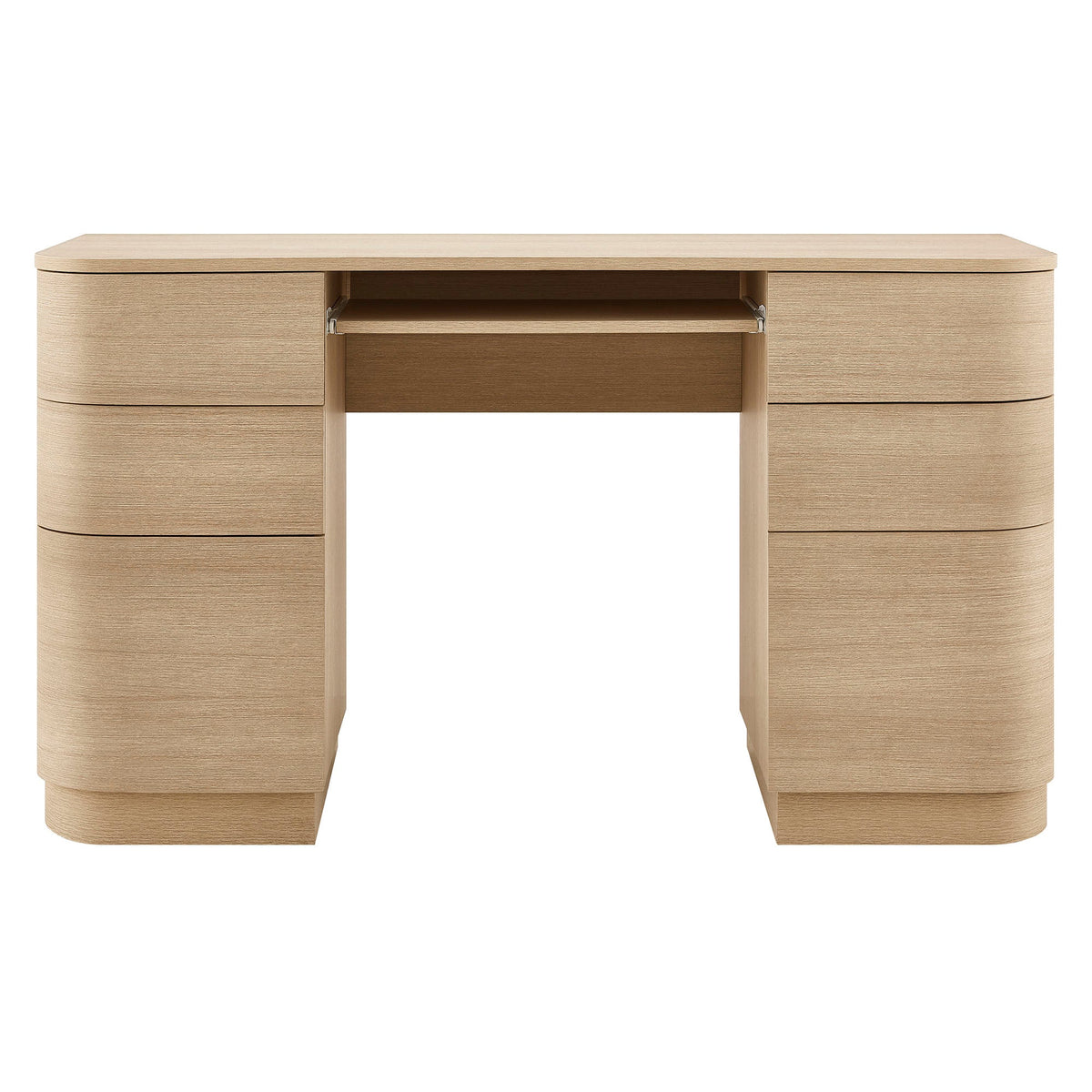 Mirae 55" 6-Drawer Curved Office Desk by Modway, photo 15 of 20