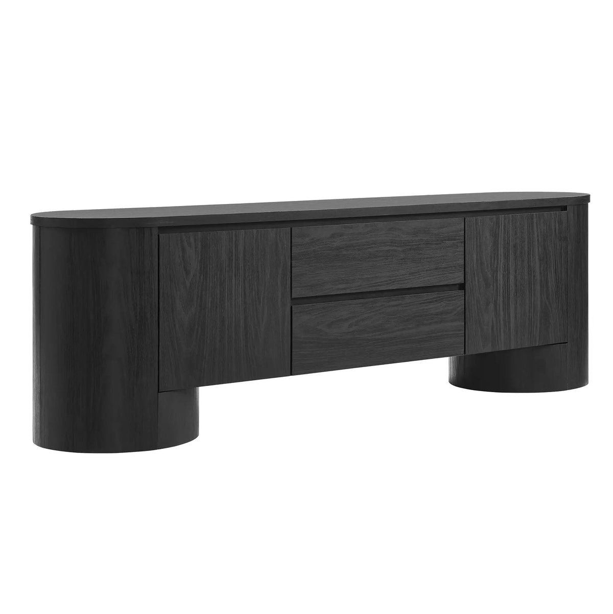 Duval 71 Inch Oval TV Cabinet by Modway by HouseOfZazla