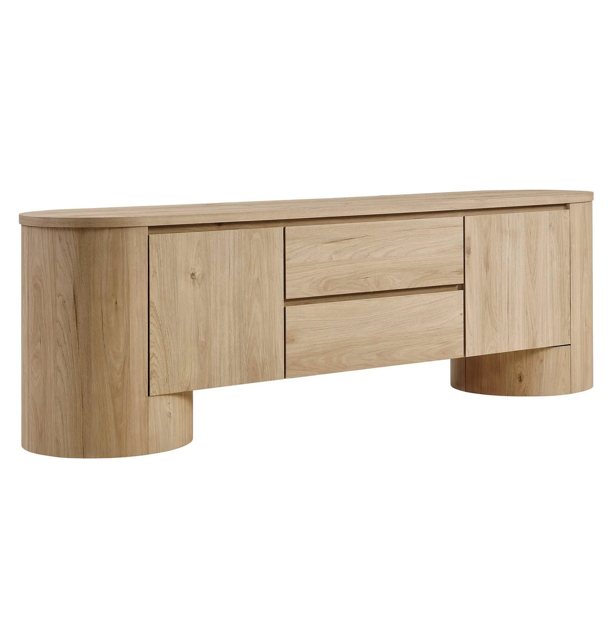 Duval 71 Inch Oval TV Cabinet by Modway by HouseOfZazla