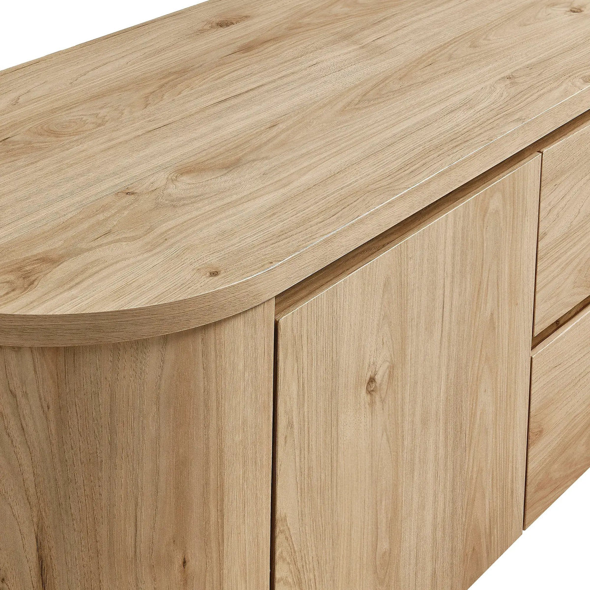 Duval 71 Inch Oval TV Cabinet by Modway by HouseOfZazla