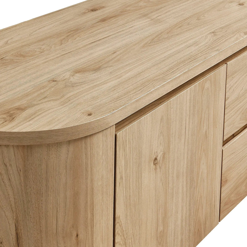 Duval 71 Inch Oval TV Cabinet by Modway by HouseOfZazla