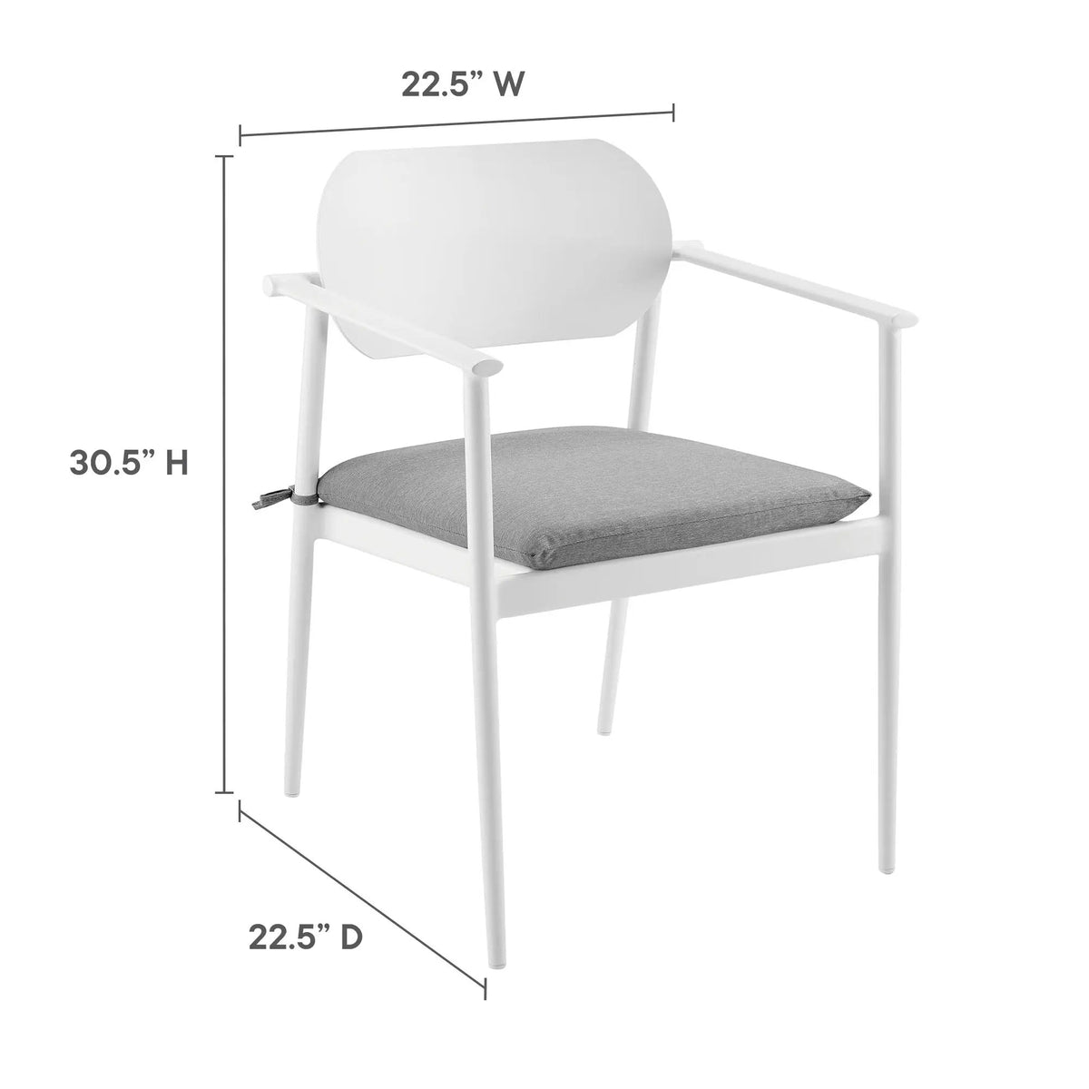Aeris 7-Piece Outdoor Patio Aluminum Dining Set by Modway by HouseOfZazla