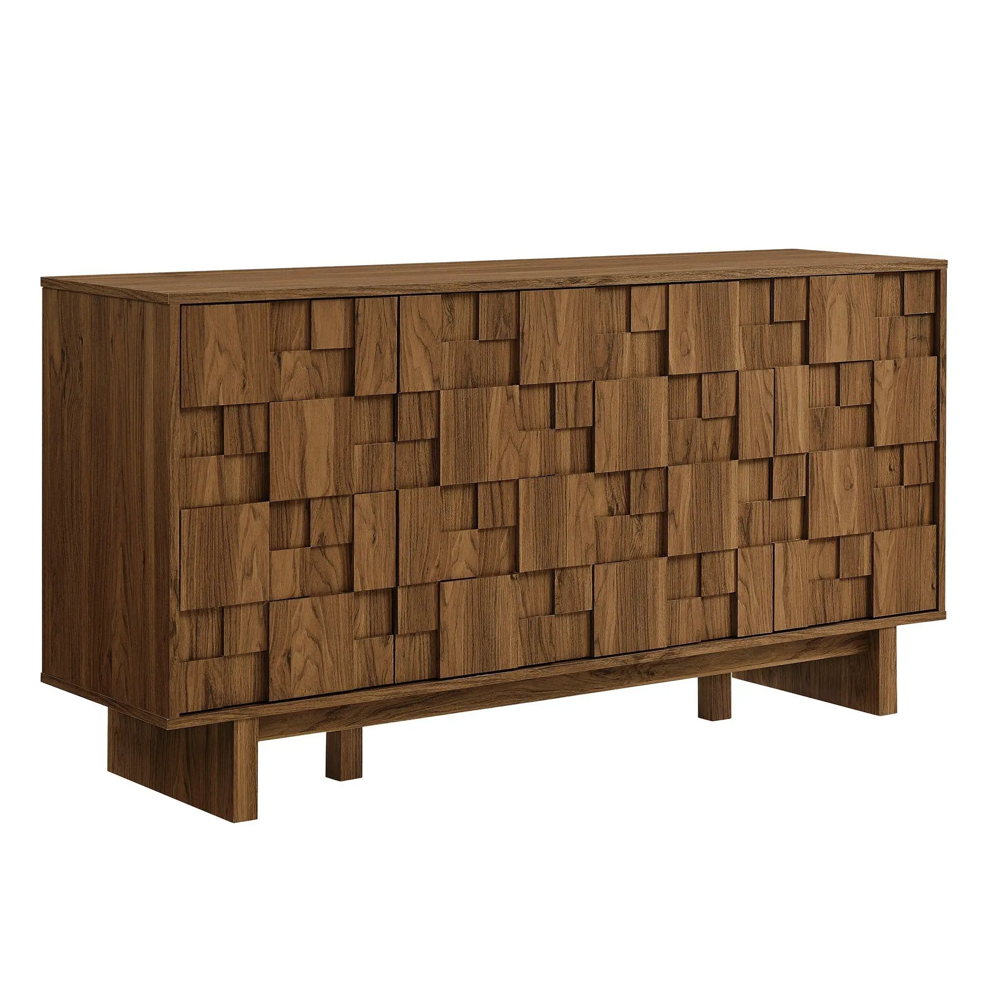 Owen 59 Inch 4 Door Geometric Sideboard by Modway by HouseOfZazla