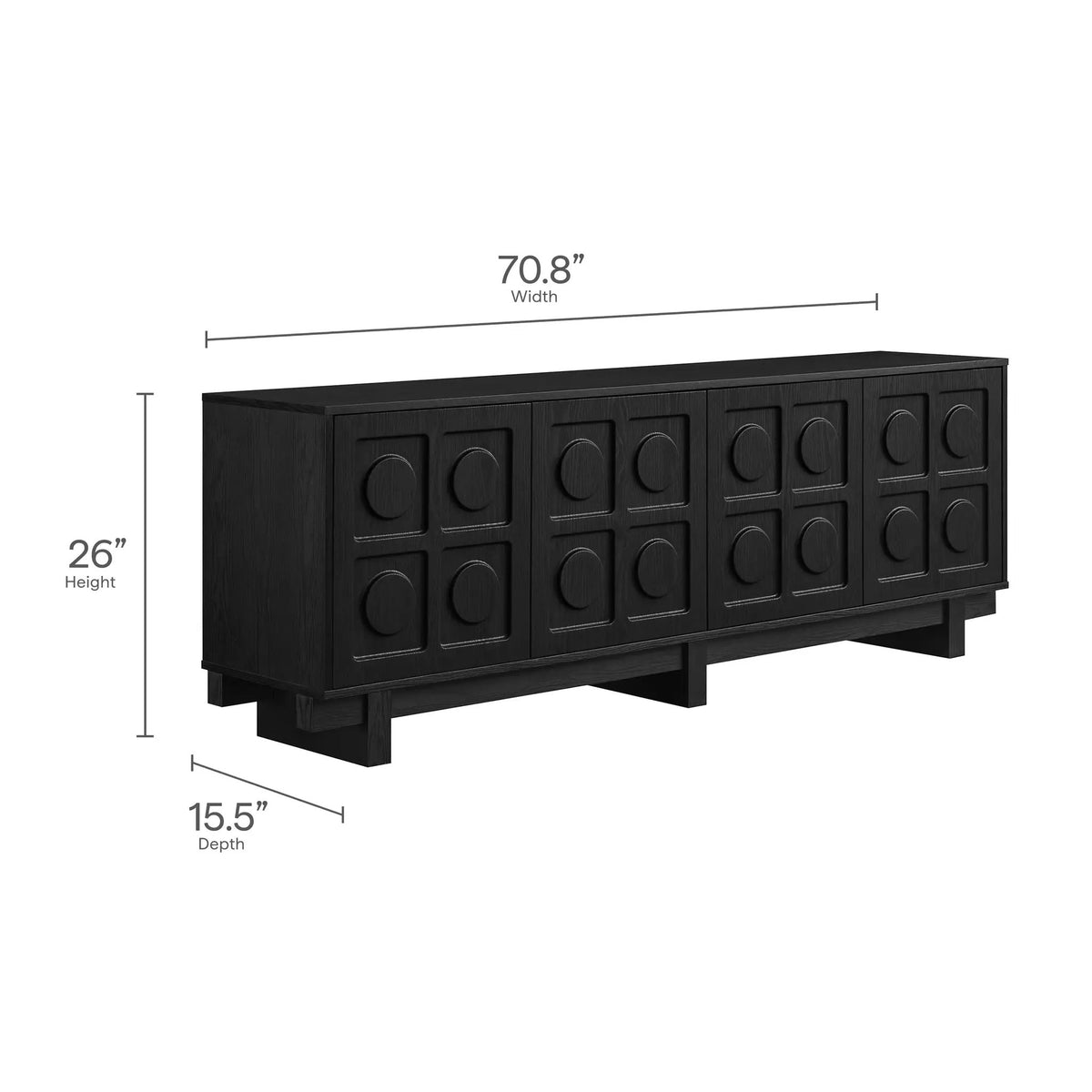 Knox 71 Inch TV Stand by Modway by HouseOfZazla