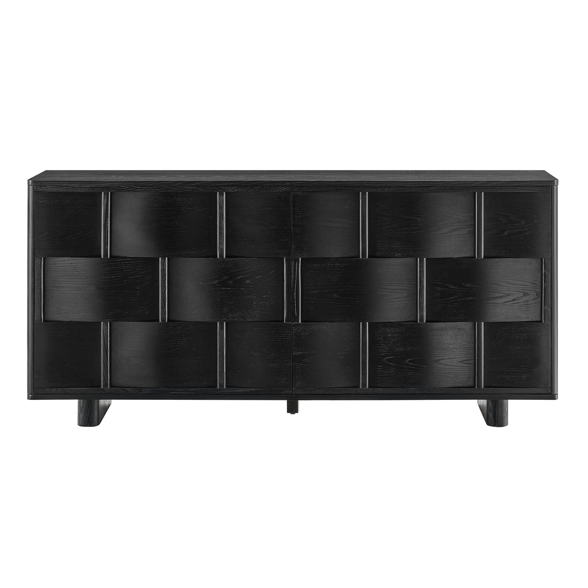Foundry 71" Woven Design Buffet Storage Cabinet by Modway, photo 5 of 30
