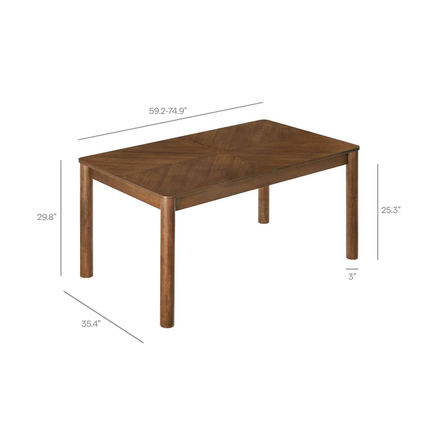 Alba Extendable Dining Table by Modway by HouseOfZazla
