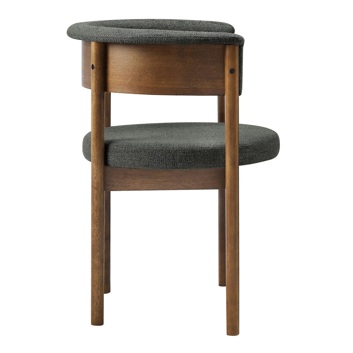 Clea Curved Upholstered Dining Chairs Set of 2 by HouseOfZazla