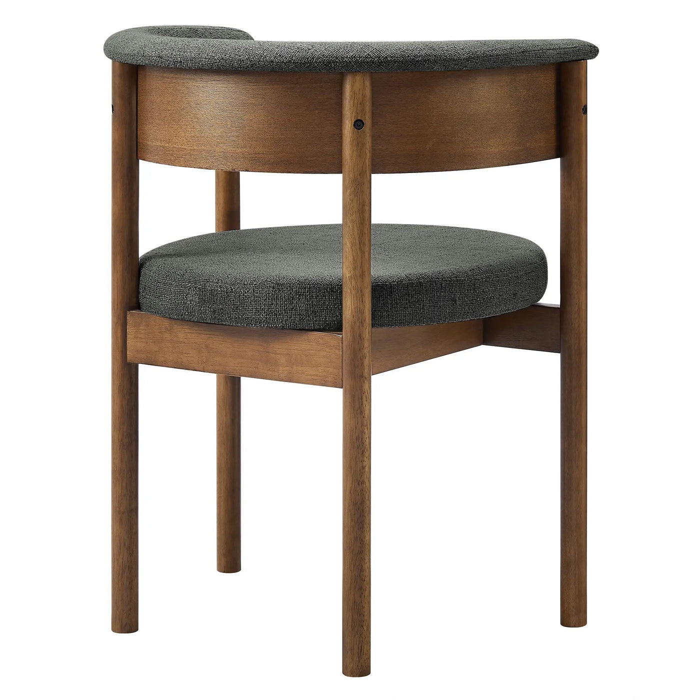 Clea Curved Upholstered Dining Chairs Set of 2 by HouseOfZazla
