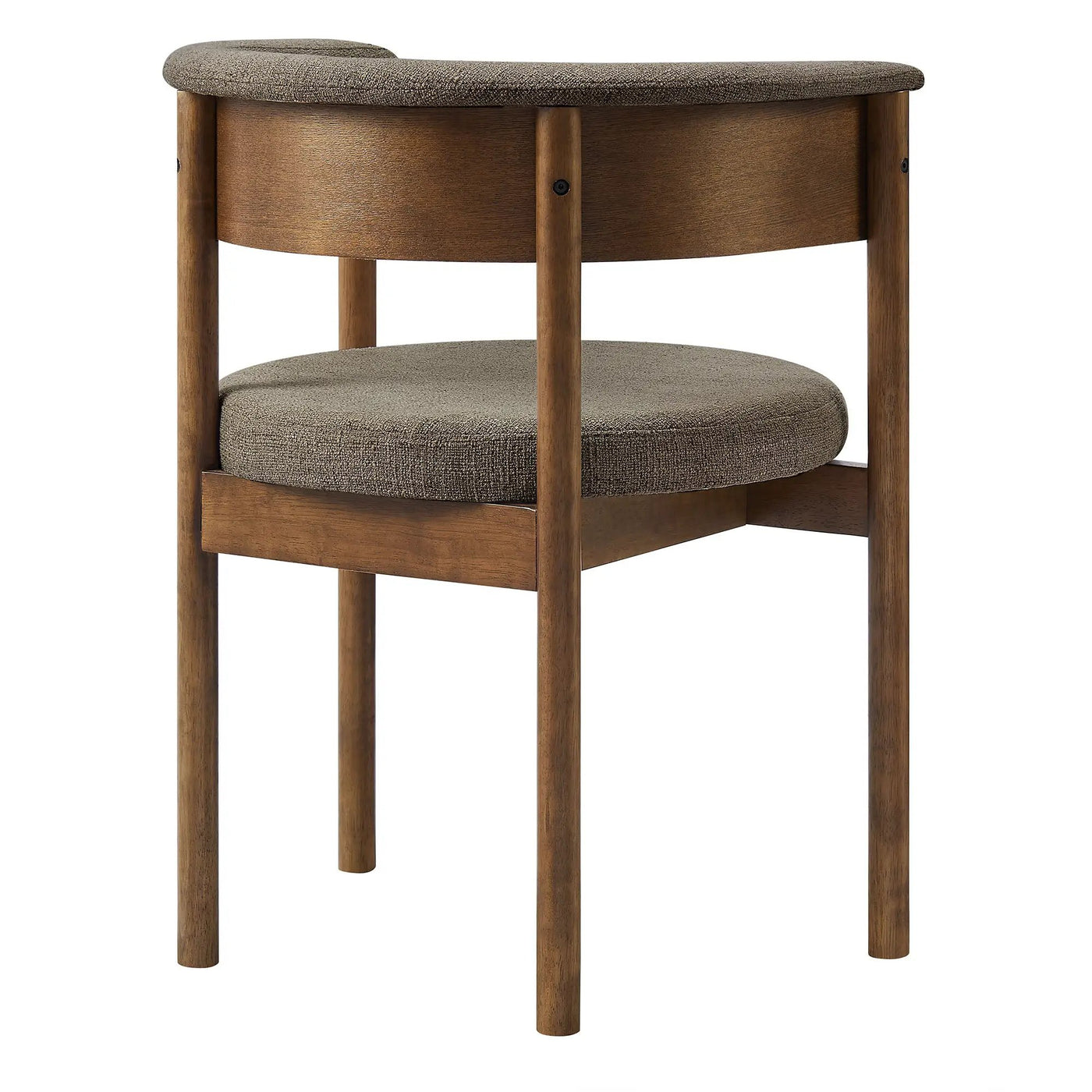 Clea Curved Upholstered Dining Chairs Set of 2 by HouseOfZazla