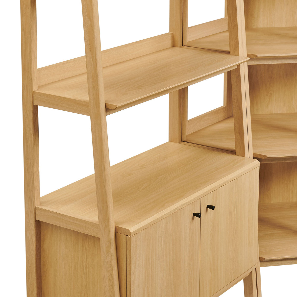 Bixby 3-Piece Corner Bookshelf Set with Wide Bookshelves by Modway, photo 6 of 18