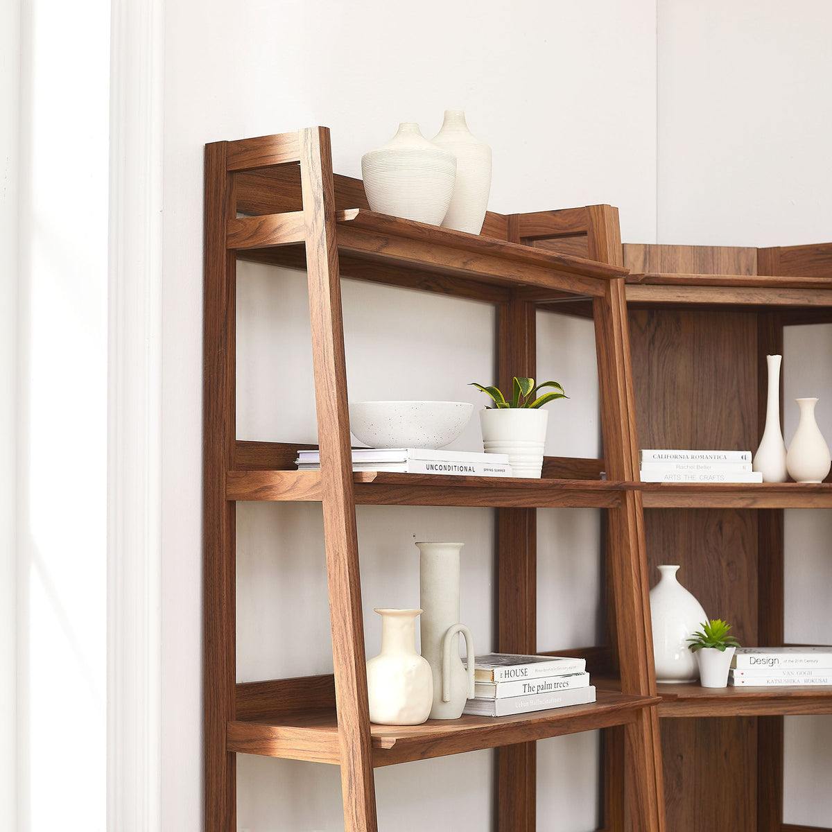 Bixby 3-Piece Corner Bookshelf Set with Wide Bookshelves by Modway, photo 18 of 18