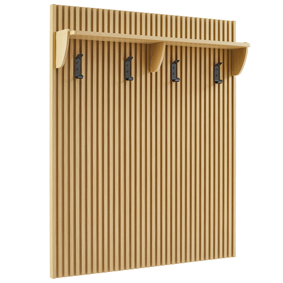 Render Fluted 3-in-1 Hall Tree With Storage Bench and Coat Rack by Modway, photo 6 of 20
