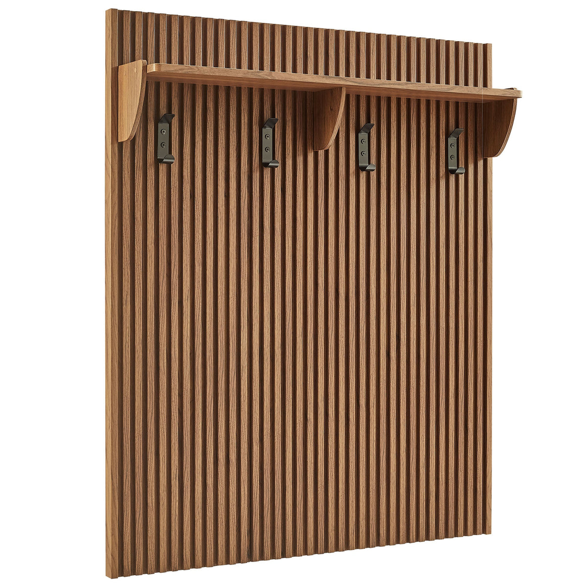 Render Fluted 3-in-1 Hall Tree With Storage Bench and Coat Rack by Modway, photo 16 of 20