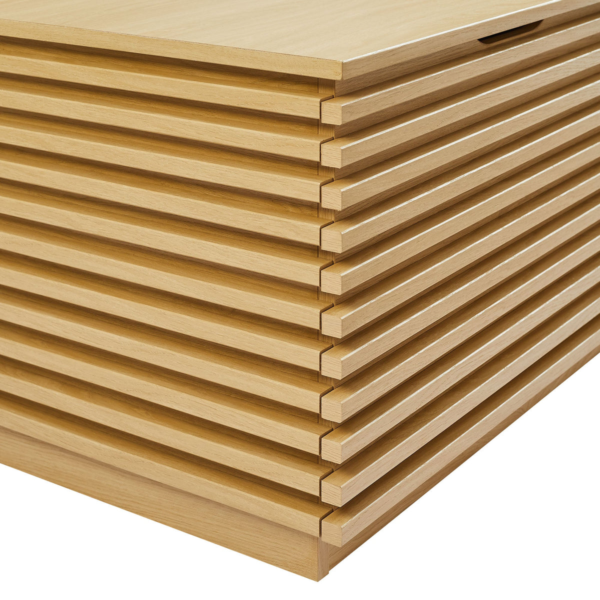 Render Fluted 3-in-1 Hall Tree With Storage Bench and Coat Rack by Modway, photo 7 of 20