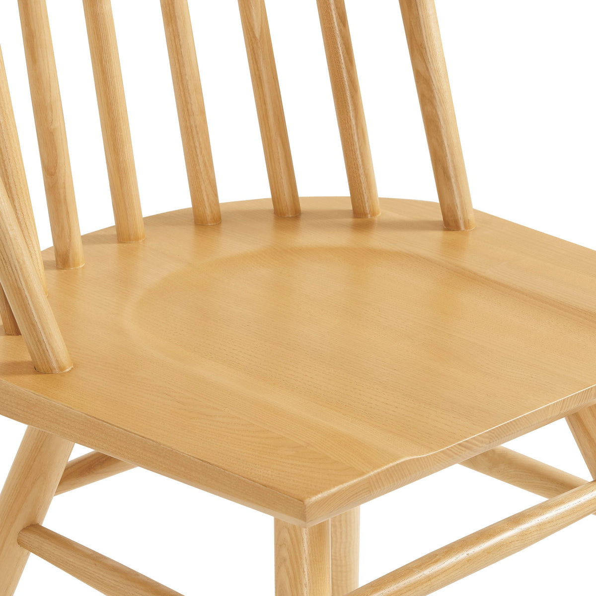 Alvar Spindle Back Dining Side Chairs Set of 2 by Modway, photo 8 of 40
