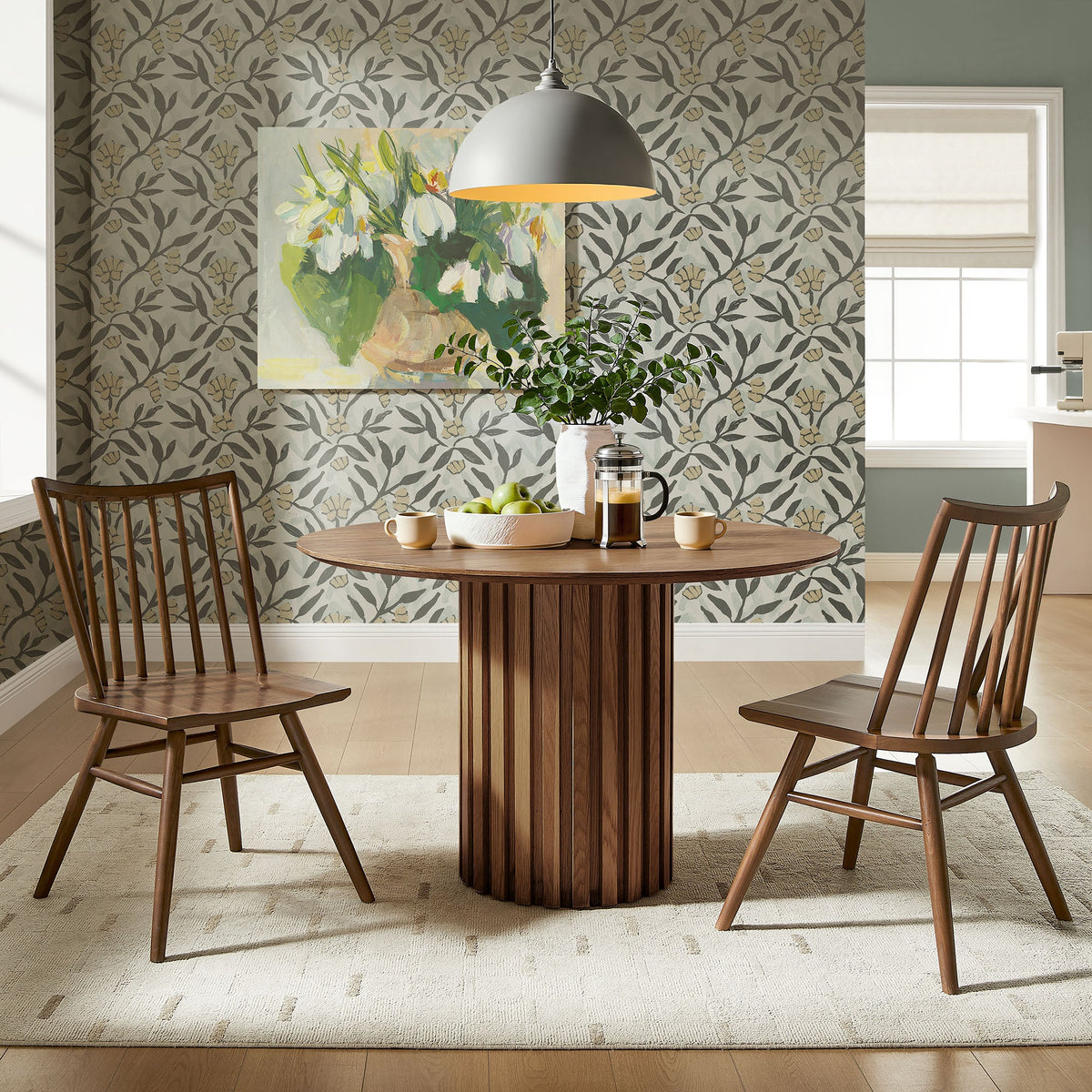 Alvar Spindle Back Dining Side Chairs Set of 2 by Modway, photo 29 of 40