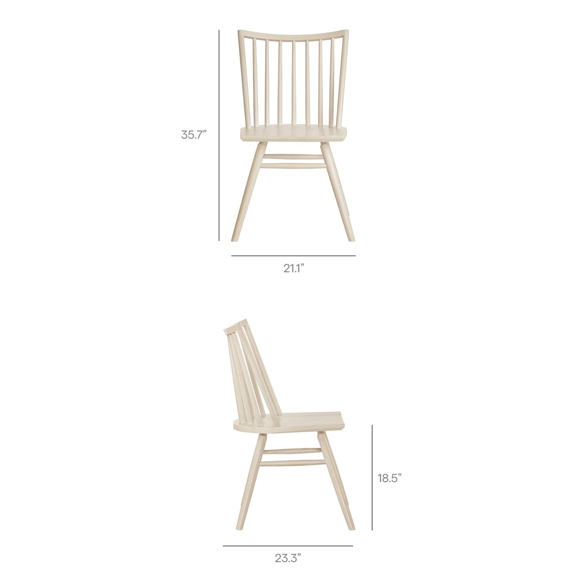 Alvar Spindle Back Dining Side Chairs Set of 2 by Modway, photo 33 of 40