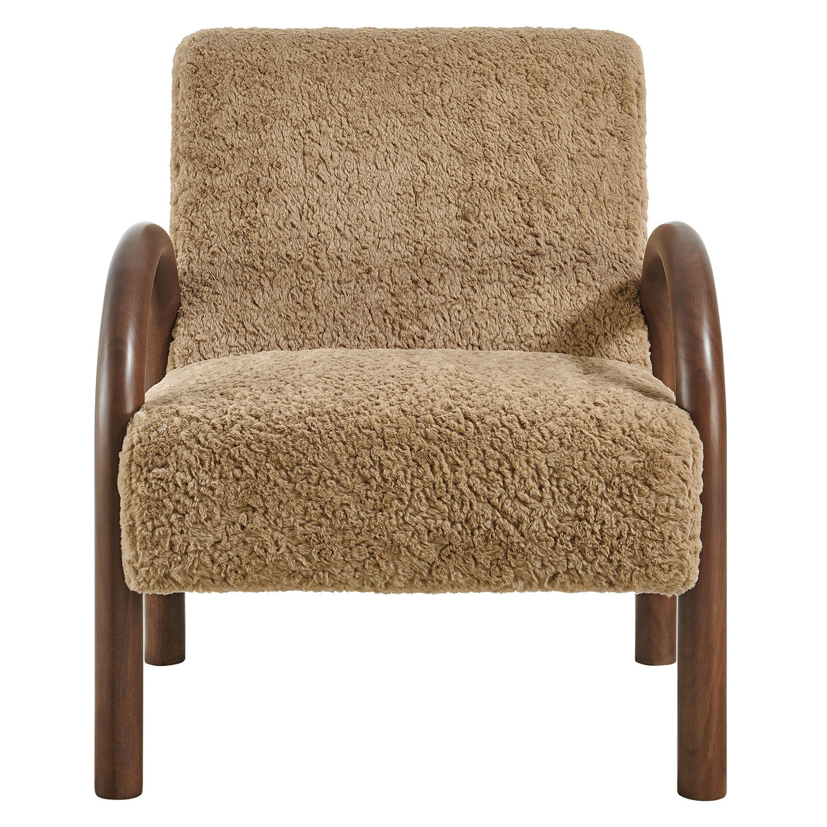 Lunet Faux Shearling Accent Armchair by Modway, photo 15 of 18