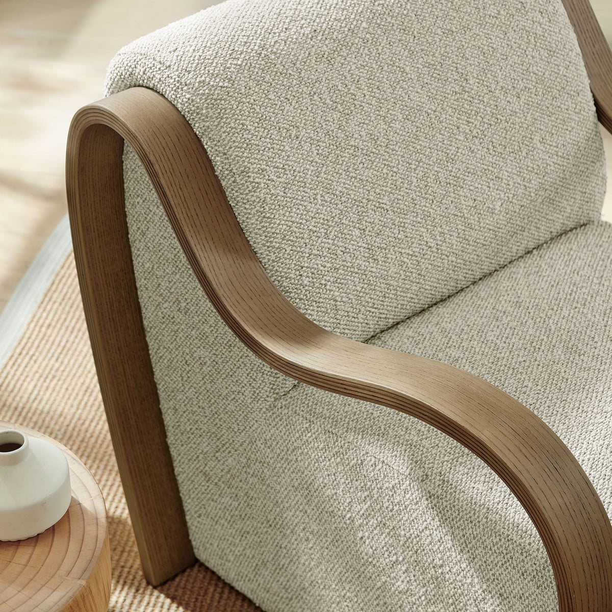 Atrium Lattice Boucle Accent Armchair by Modway, photo 27 of 27
