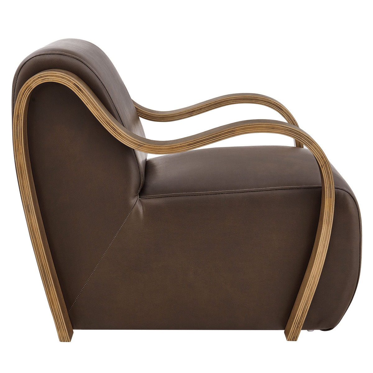 Atrium Vegan Leather Accent Armchair by Modway, photo 4 of 27