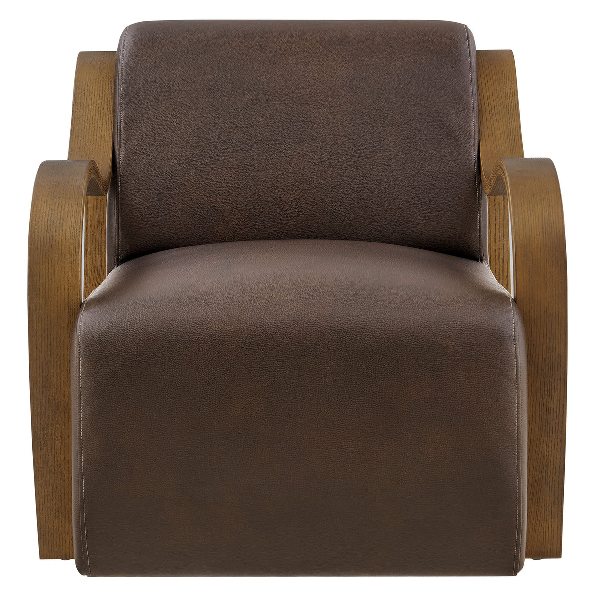 Atrium Vegan Leather Accent Armchair by Modway, photo 6 of 27