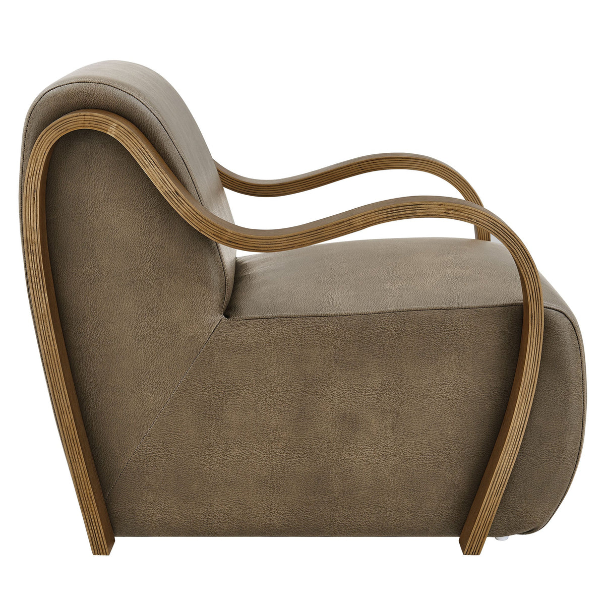 Atrium Vegan Leather Accent Armchair by Modway, photo 13 of 27