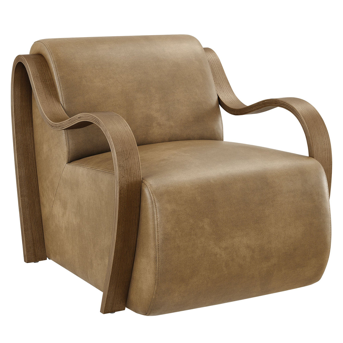 Atrium Vegan Leather Accent Armchair by Modway, photo 19 of 27