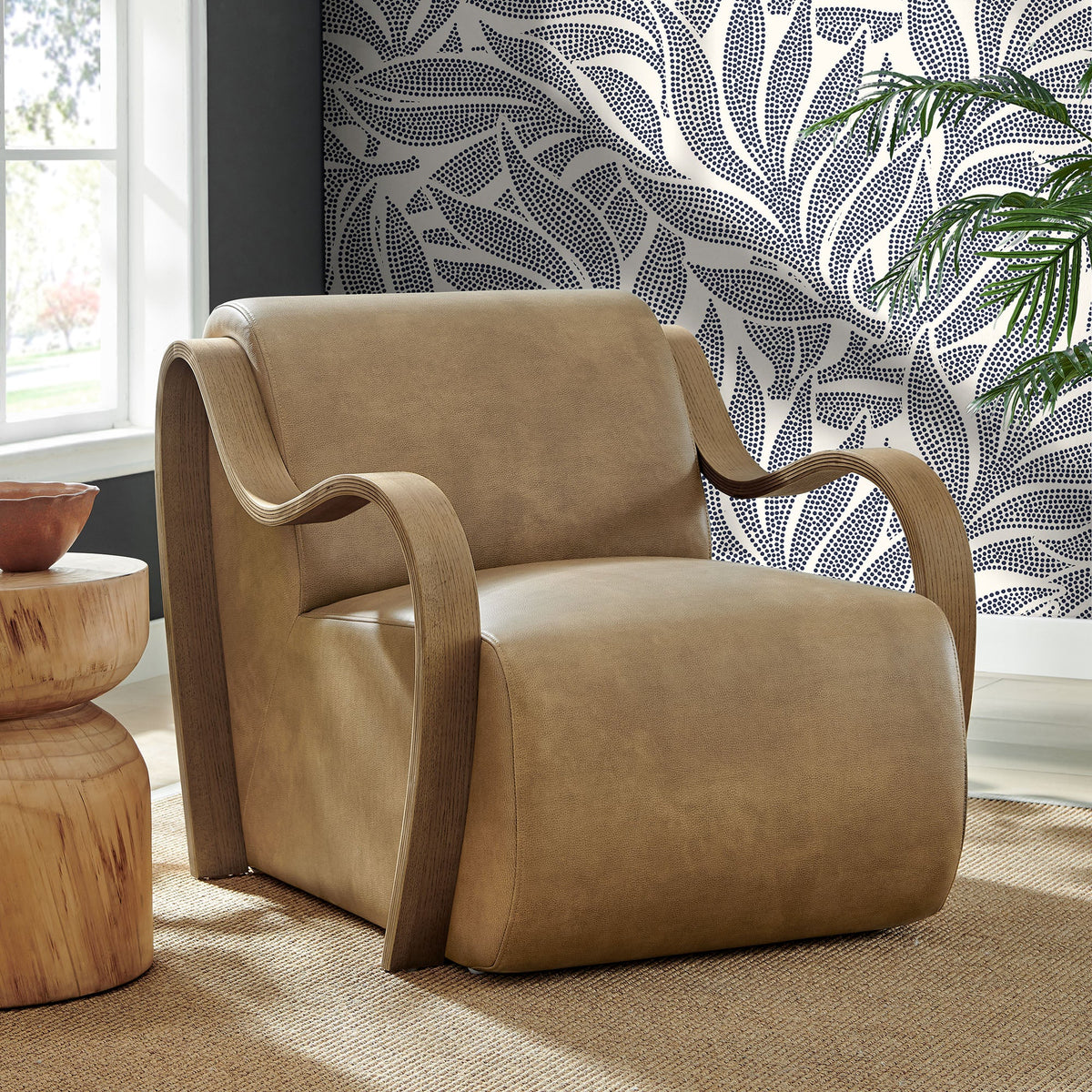 Atrium Vegan Leather Accent Armchair by Modway, photo 26 of 27