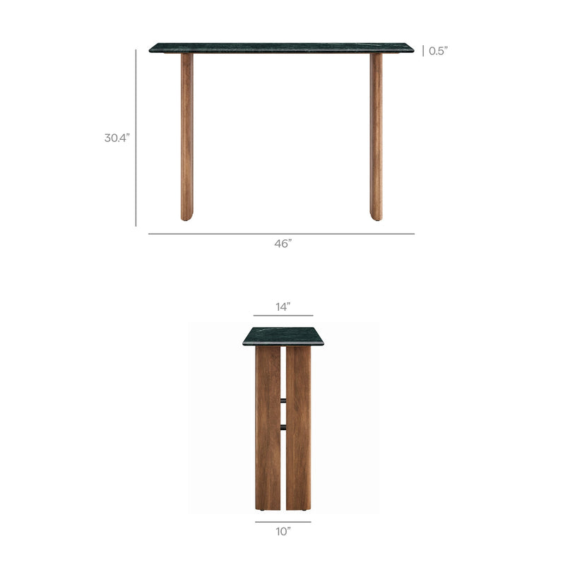 Amistad 46 Inch Marble Console Table by Modway, photo 2 of 12