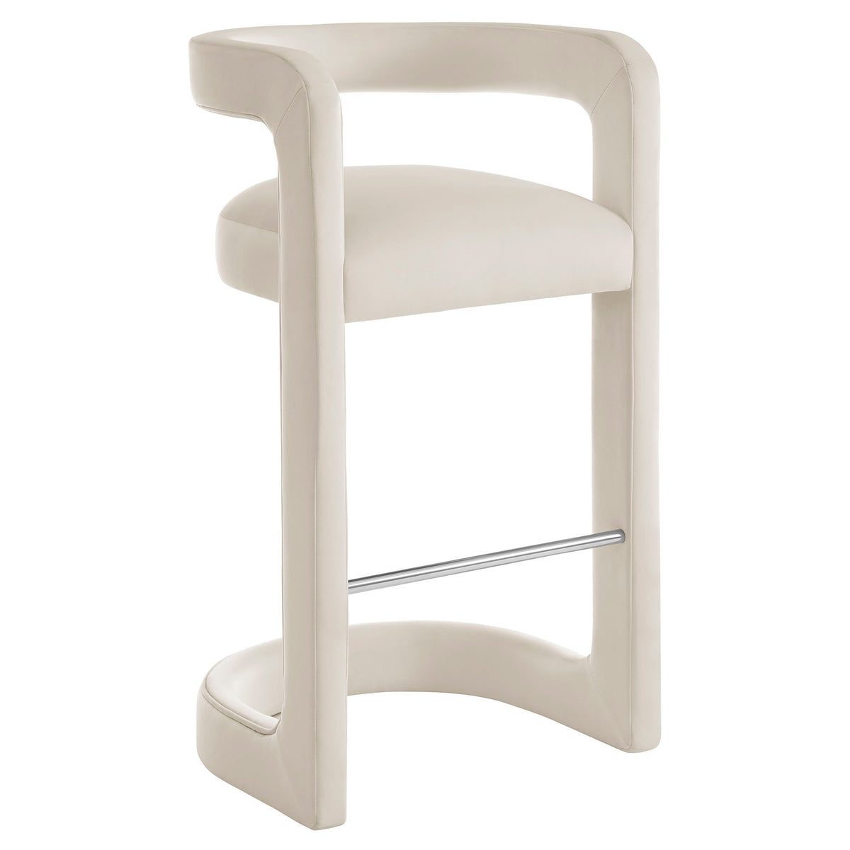 Winslow Performance Velvet Bar Stool Set of 2 by Modway, photo 4 of 42