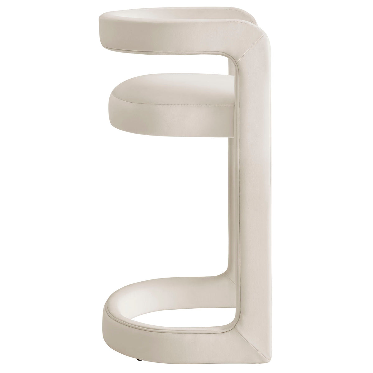 Winslow Performance Velvet Bar Stool Set of 2 by Modway, photo 5 of 42