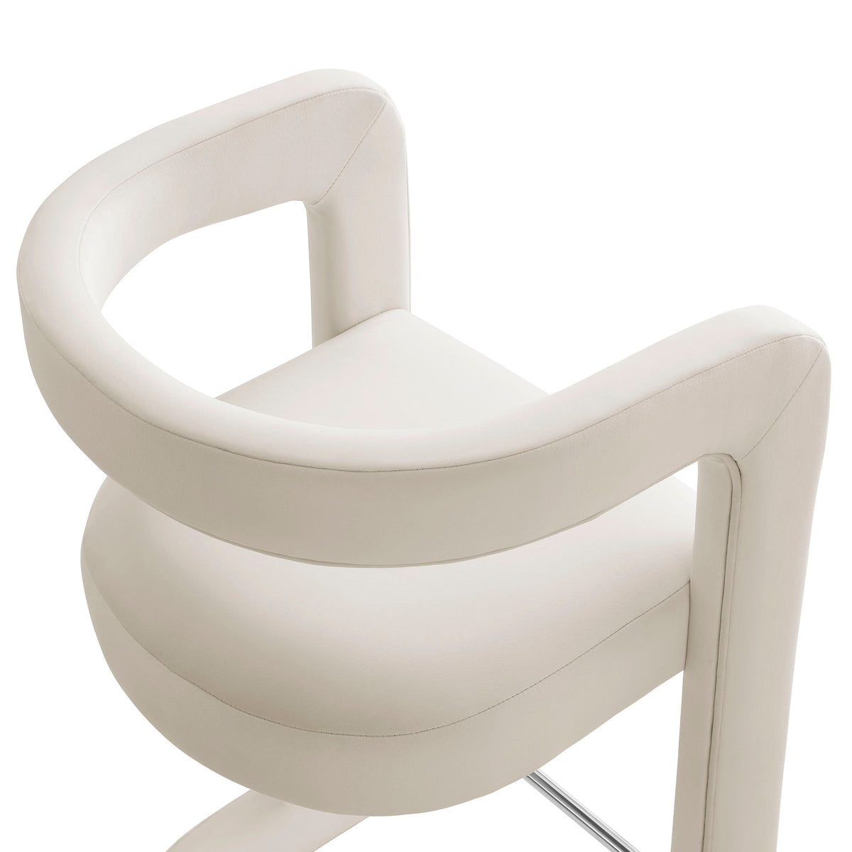 Winslow Performance Velvet Bar Stool Set of 2 by Modway, photo 8 of 42